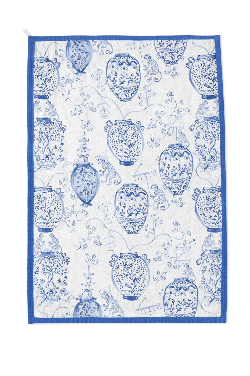 Chinoiserie Vases - Tea Towel
