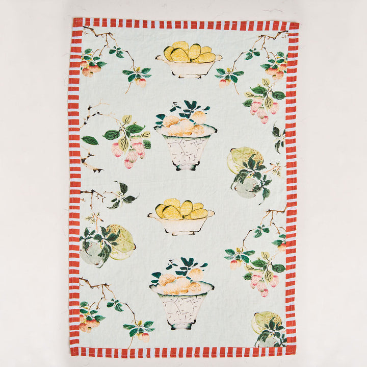 Fruit Bowl - Sky Tea Towel