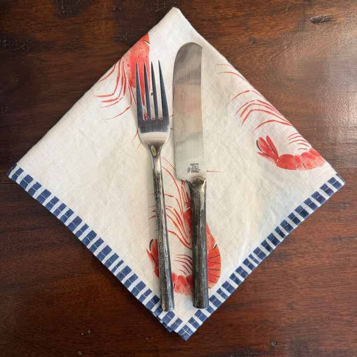 Shrimp - Dinner Napkin - 17.5x17.5