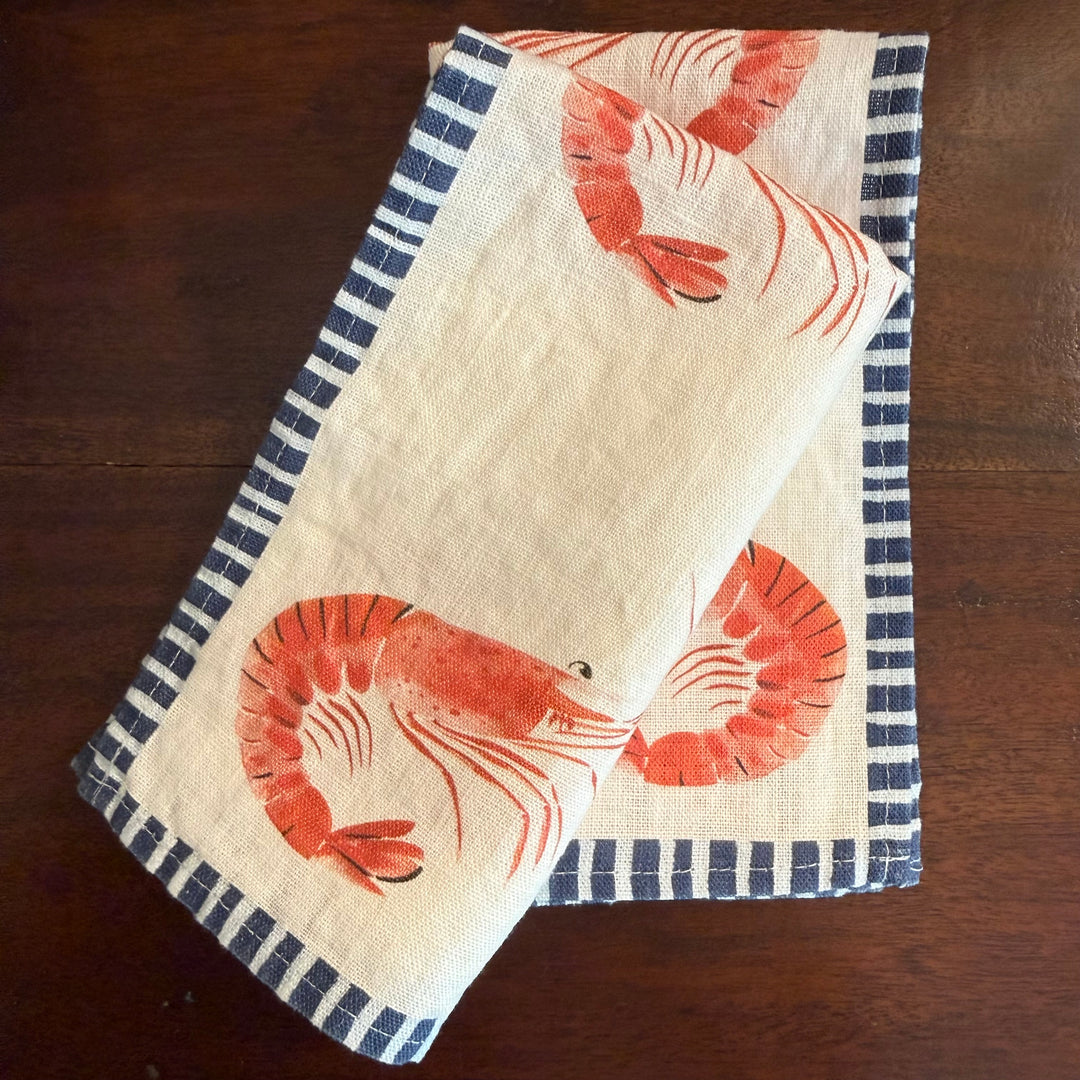 Shrimp - Dinner Napkin - 17.5x17.5