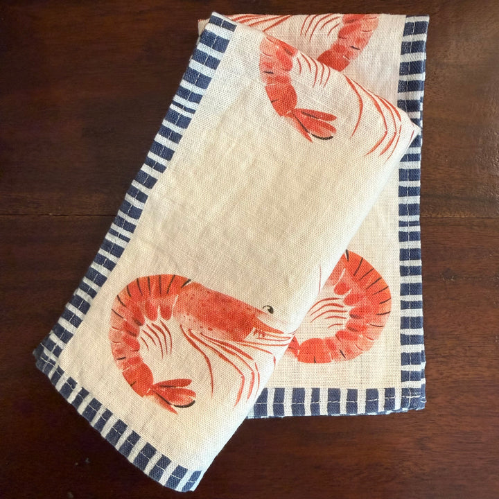 Shrimp - Dinner Napkin - 17.5x17.5