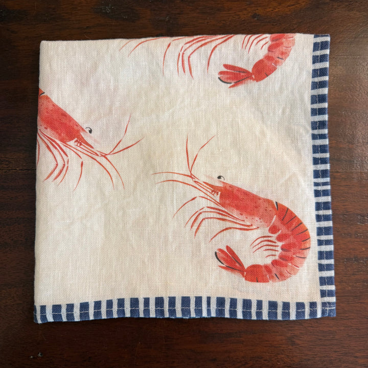 Shrimp - Dinner Napkin - 17.5x17.5