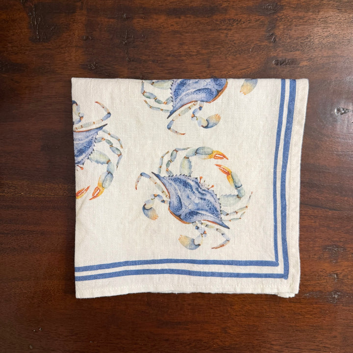 Bunch of Crabs - Dinner Napkin 17.5x17.5