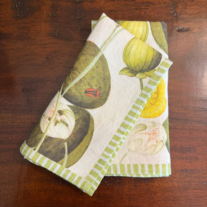 Water Garden - Green - Dinner Napkin 17.5x17.5