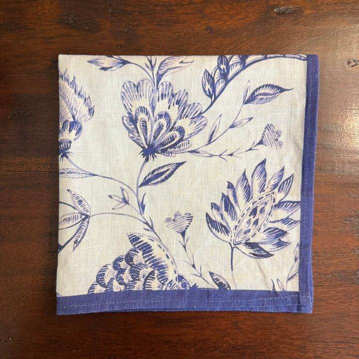Indigo Batik - Sky - Dinner Napkin - 17.5x17.5