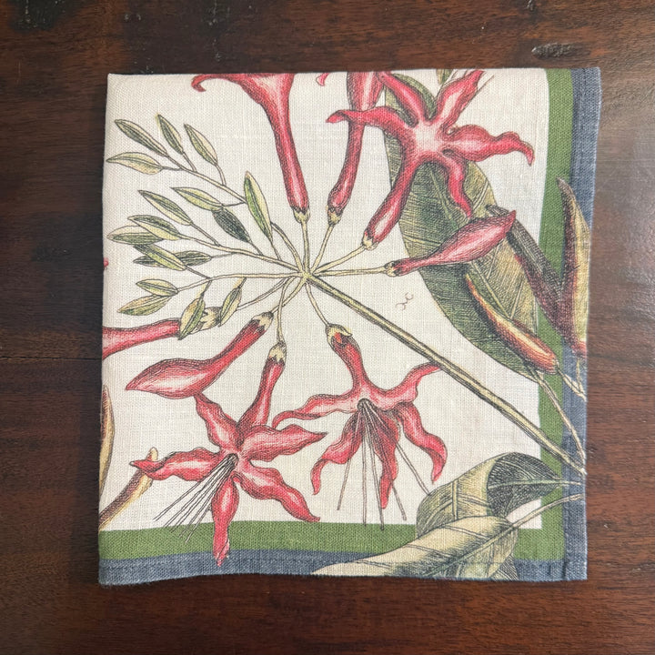 Botanical - Honeysuckle Dinner Napkin 17.5x17.5